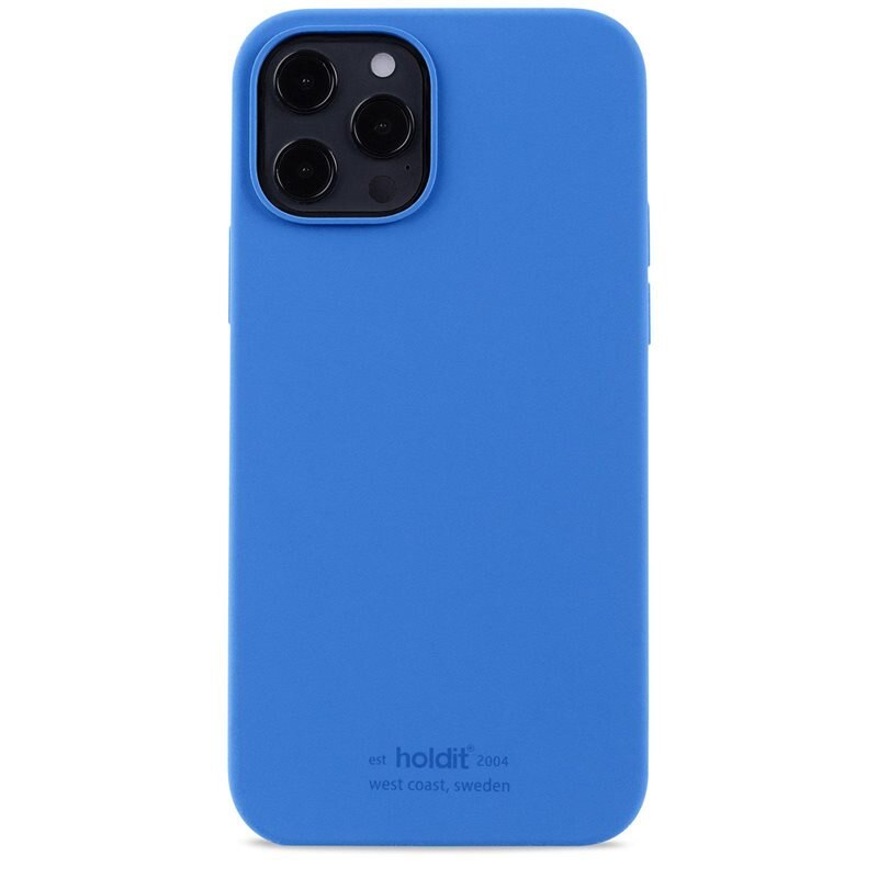 Holdit Coque en silicone pour iPhone 12/iPhone 12 Pro, Sky Blue