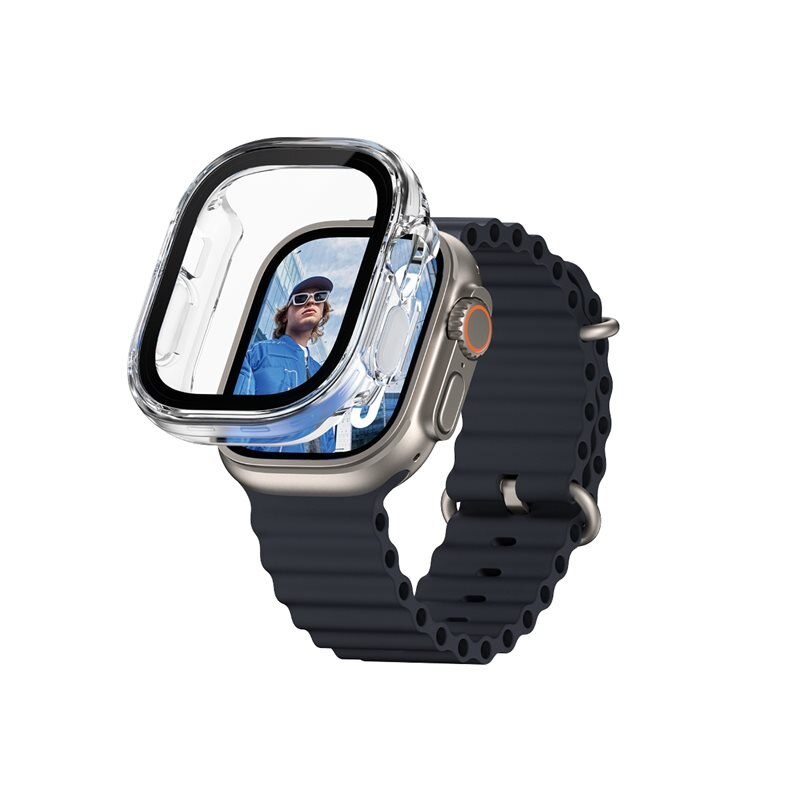 PanzerGlass Full Body Slim Coque Apple Watch Ultra 49mm 2nd Gen, transparent