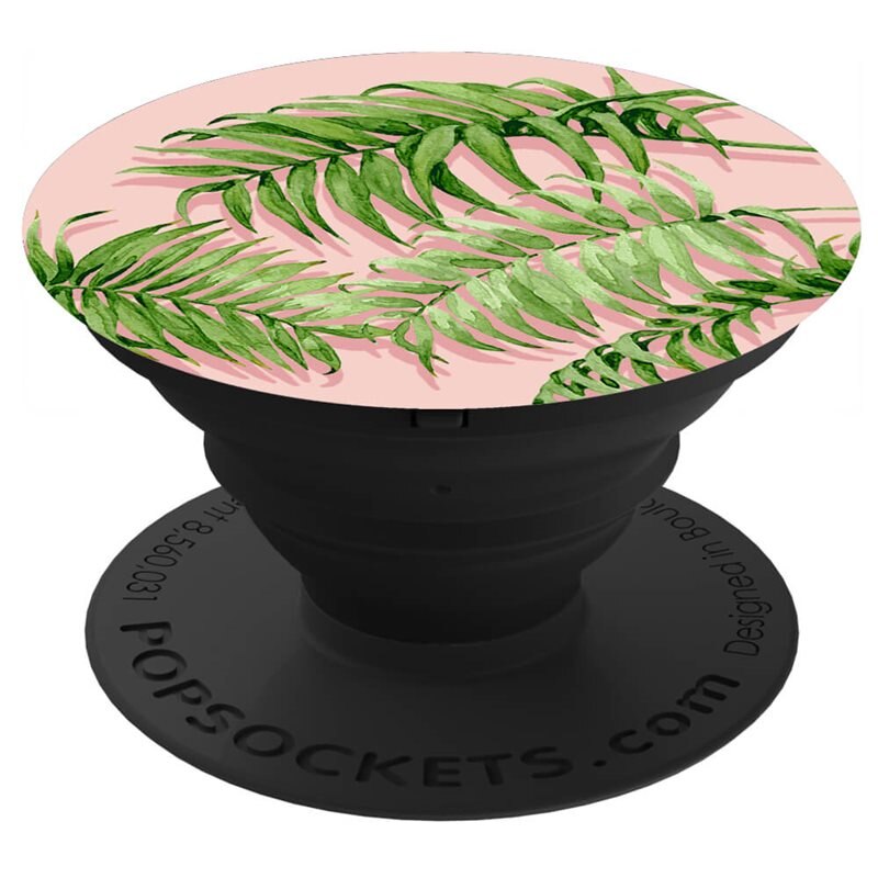 PopSockets PopGrip Support et Grip pour Smartphone, Palm Shadows