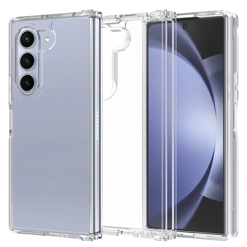 Mobique Coque hybride pour Samsung Galaxy Z Fold 6, transparent