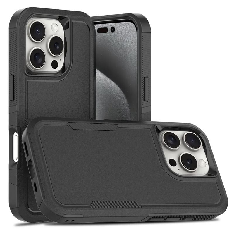 tectTech Coque hybride Off-road iPhone 16 Pro Max, noir