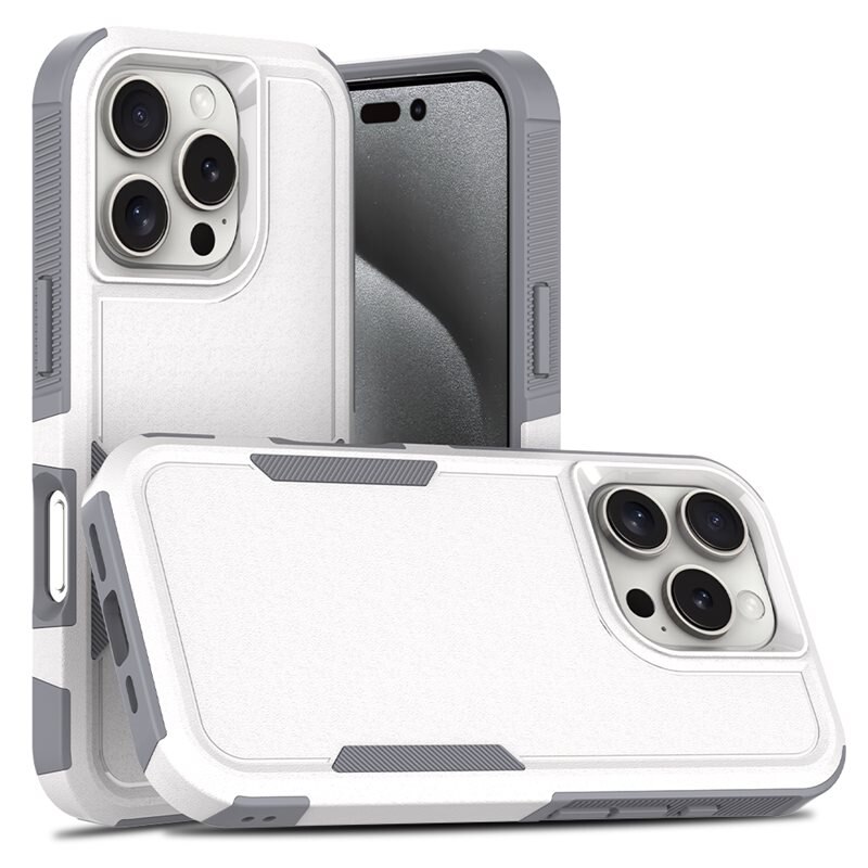 tectTech Coque hybride Off-road iPhone 16 Pro Max, blanc