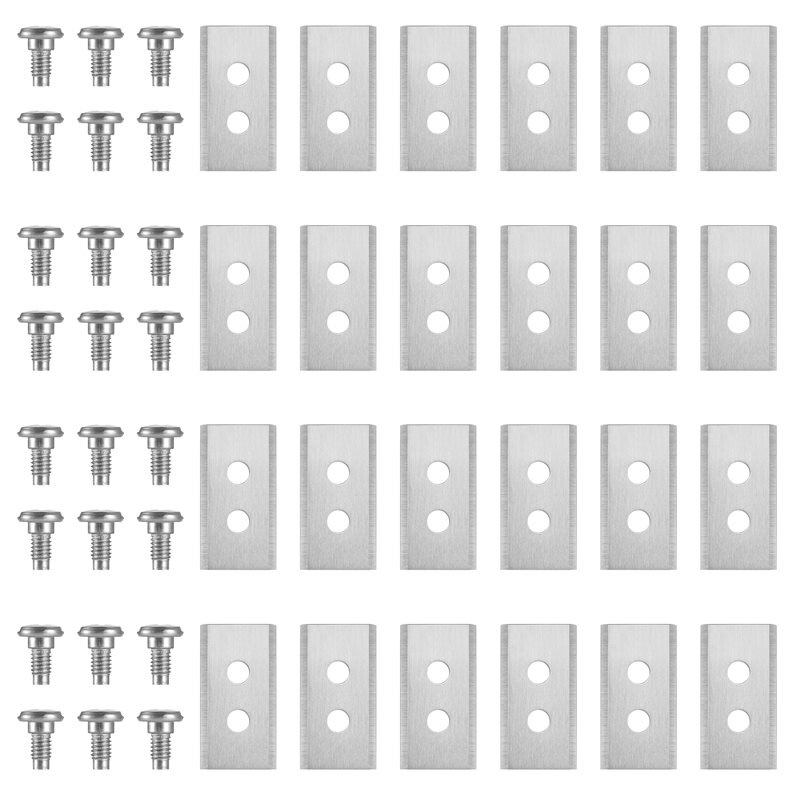 24 pièces Lames pour robot tondeuse Mammotion LUBA 2 AWD 5000
