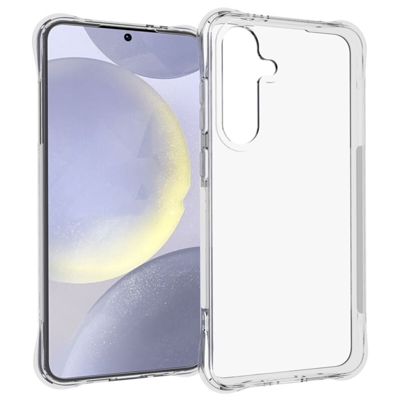 tectTech Coque TPU Extra Samsung Galaxy S24 FE, Clear - Coque cool et résistante aux chocs