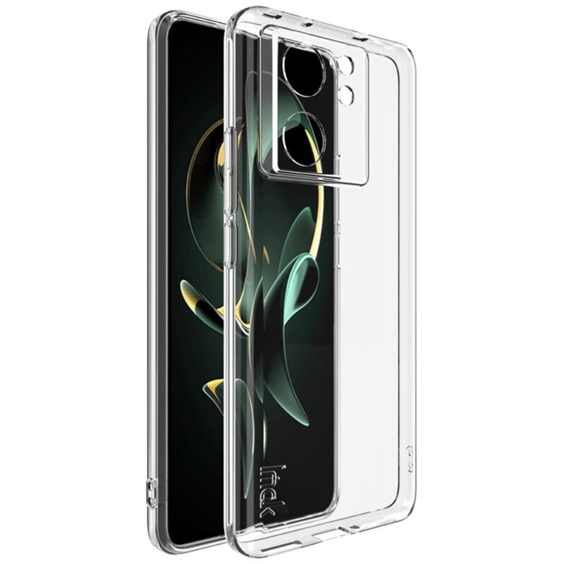 Imak Coque TPU Case Xiaomi 13T Pro, Transparent - Élégante coque de téléphone - Protège votre téléphone contre les dommages et l'usure"