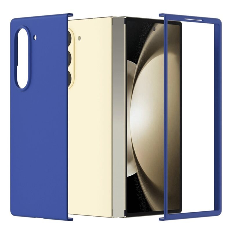 Coque dures caoutchoutées Samsung Galaxy Z Fold 6, bleu