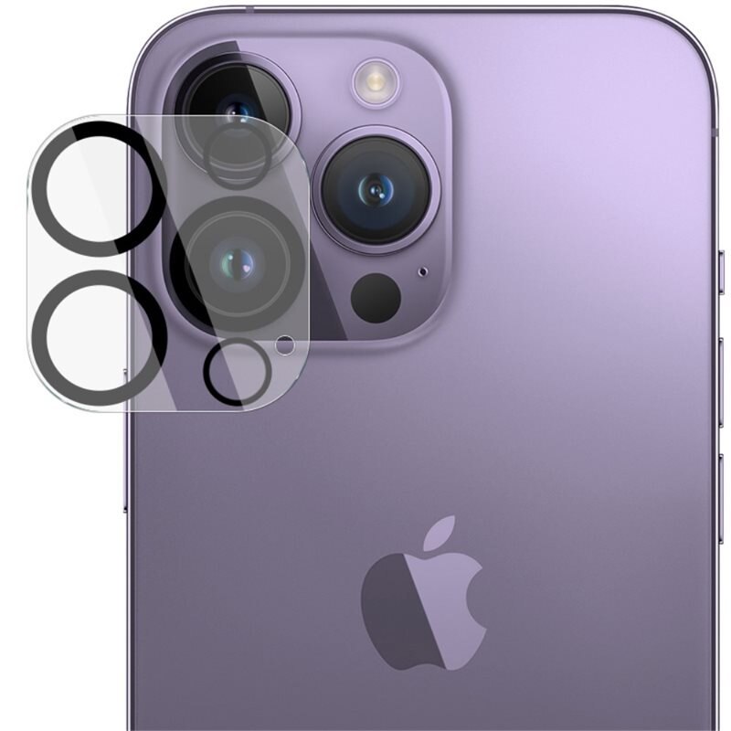 Imak Protecteur de lentille en verre trempé 0,2 mm iPhone 15 Pro Max, Transparent