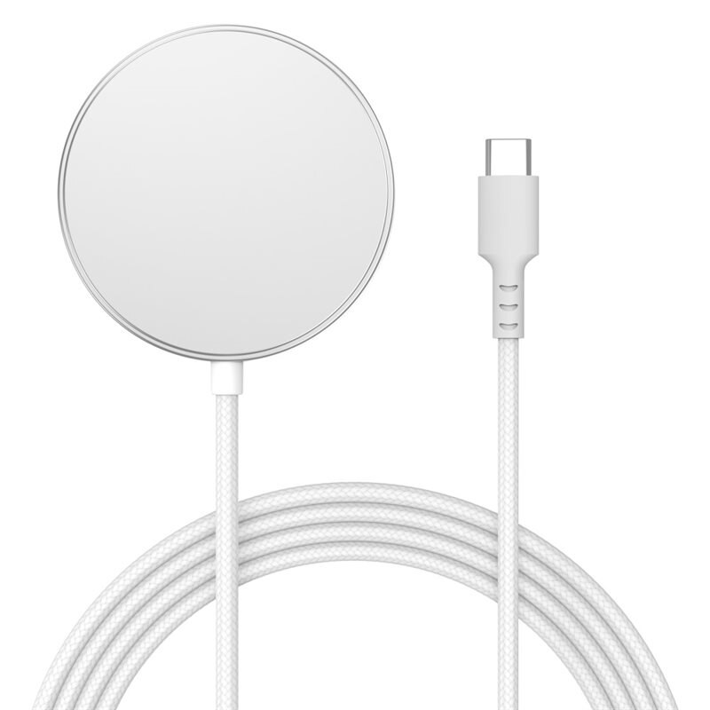 Chargeur Sans Fil Qi2 15W MagSafe , blanc