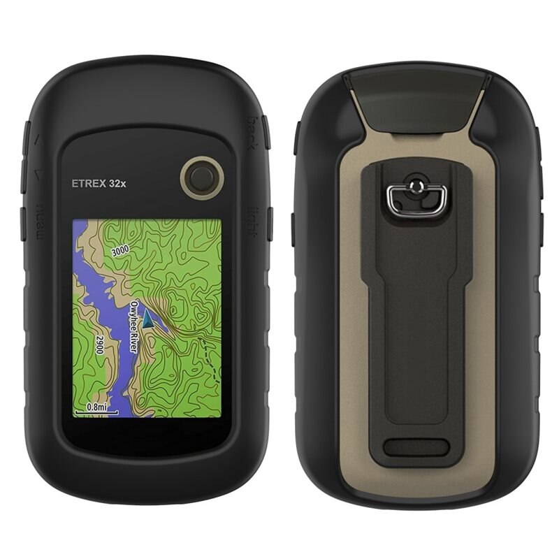 Coque en silicone Garmin eTrex 22x, noir