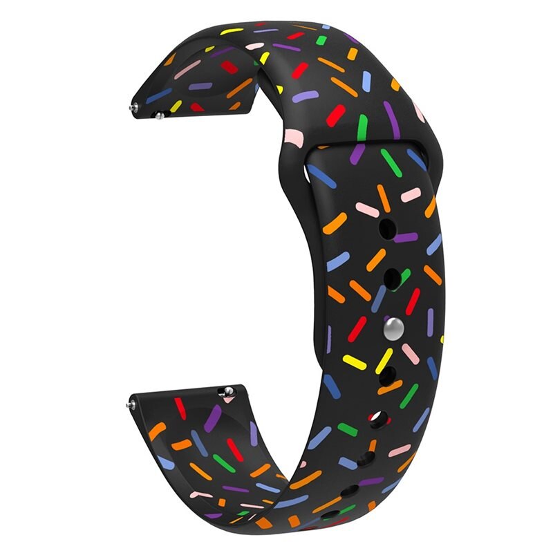 Bracelet en silicone pour Garmin Vivoactive 5, Multi-couleur / motif - Bracelet sportif parfait pour l'entraînement