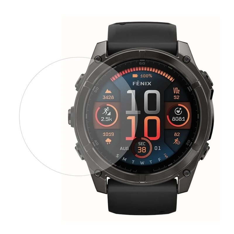 Protecteur d'écran Garmin Tactix 8 47mm - Protégez l'écran contre les rayures