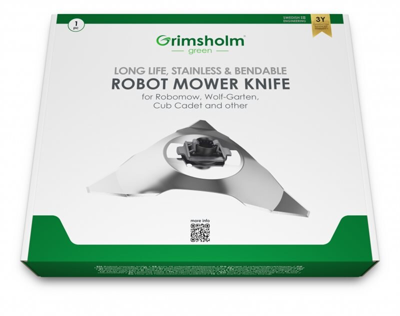 Grimsholm Lame de robot tondeuse pour Wolf-Garten Robo Scooter 600