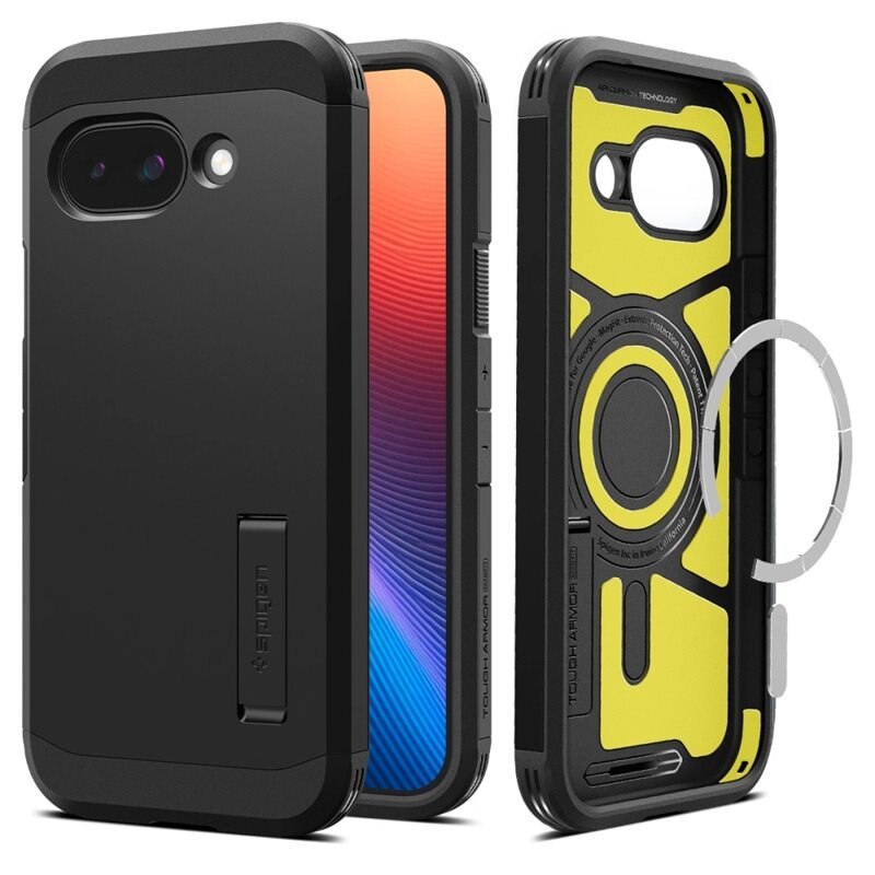 Spigen Coque Tough Armor MagSafe Google Pixel 9a Black