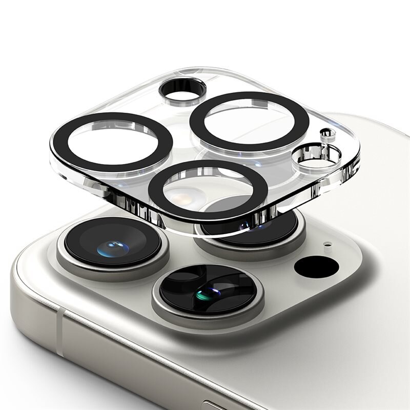 Ringke Camera Protector Glass (2 pièces) iPhone 16 Pro - Protection d'appareil photo - Protection de lentille - Haute qualité