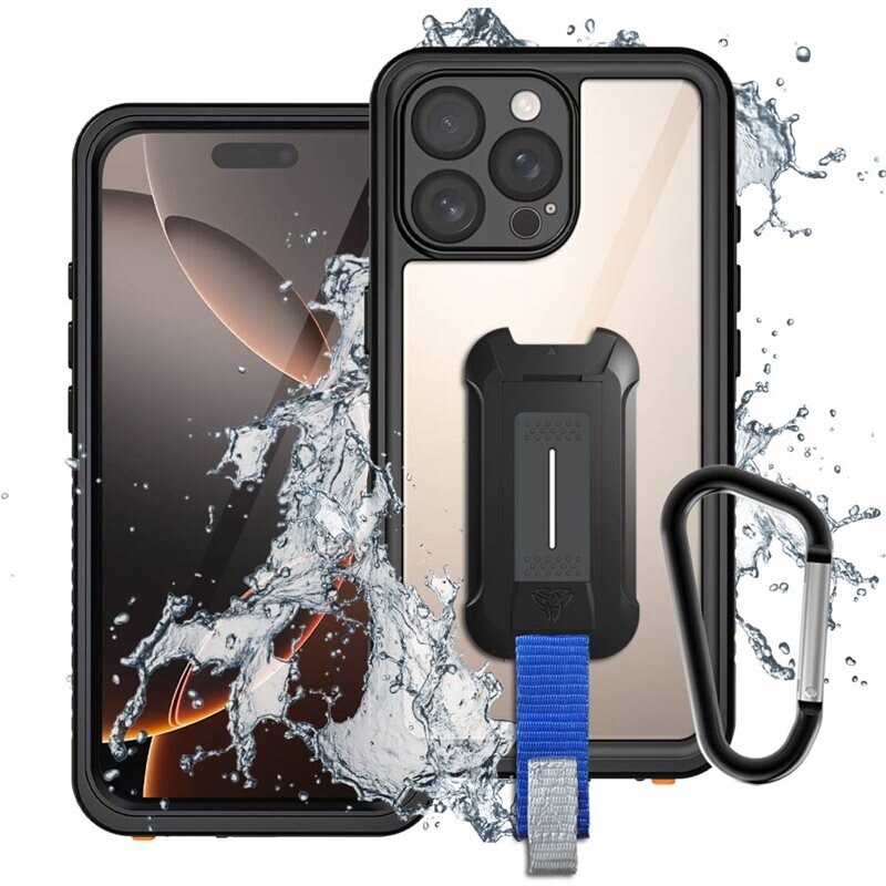 Armor-X Coque MX Waterproof iPhone 16 Pro Max, Black
