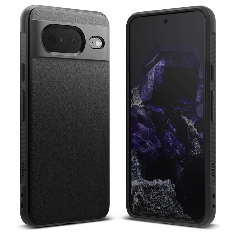 Ringke Coque Onyx Google Pixel 8, Black - Coque avec un design simple et élégant