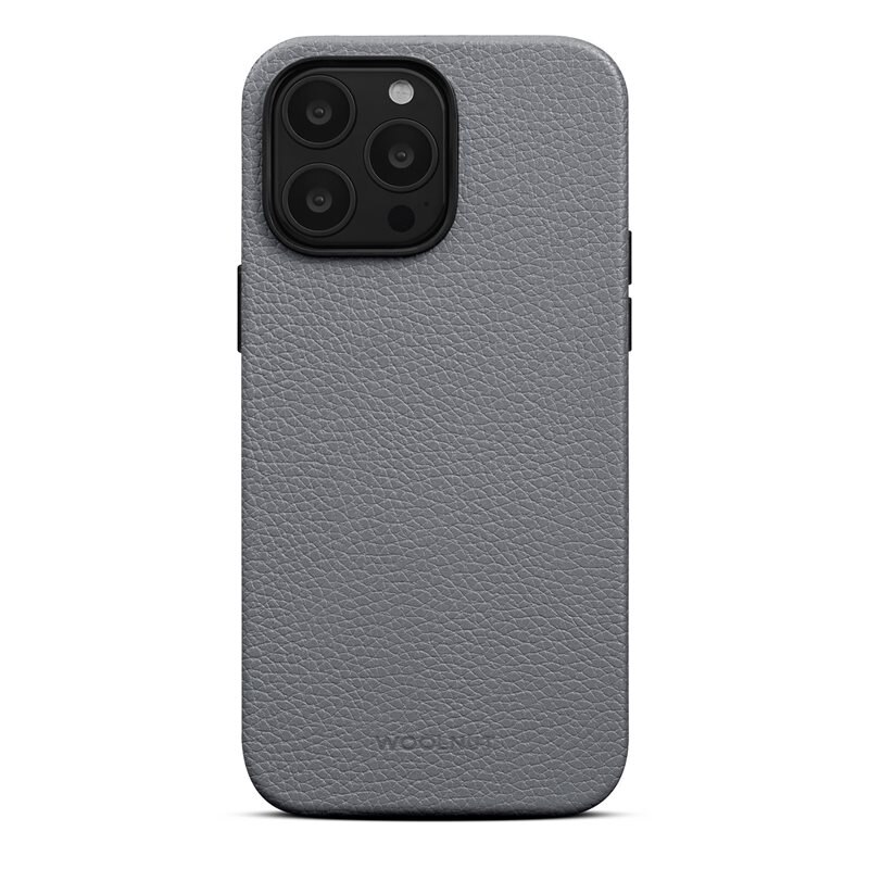 Woolnut Coque Leather MagSafe iPhone 14 Pro Max, Grey
