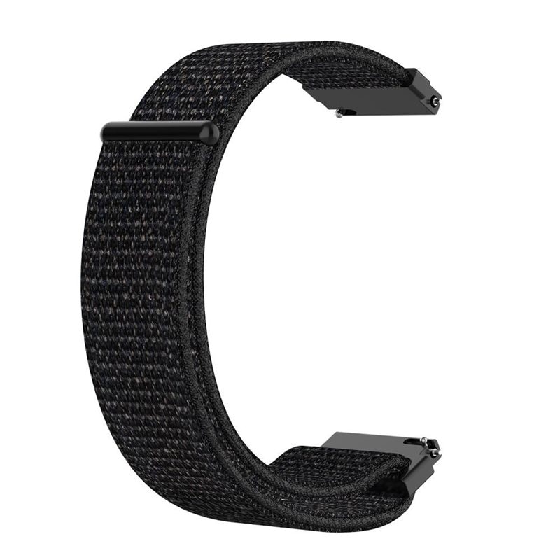 Bracelet en nylon Garmin Vivoactive 5, Noir - Bracelet en nylon confortable et respirant