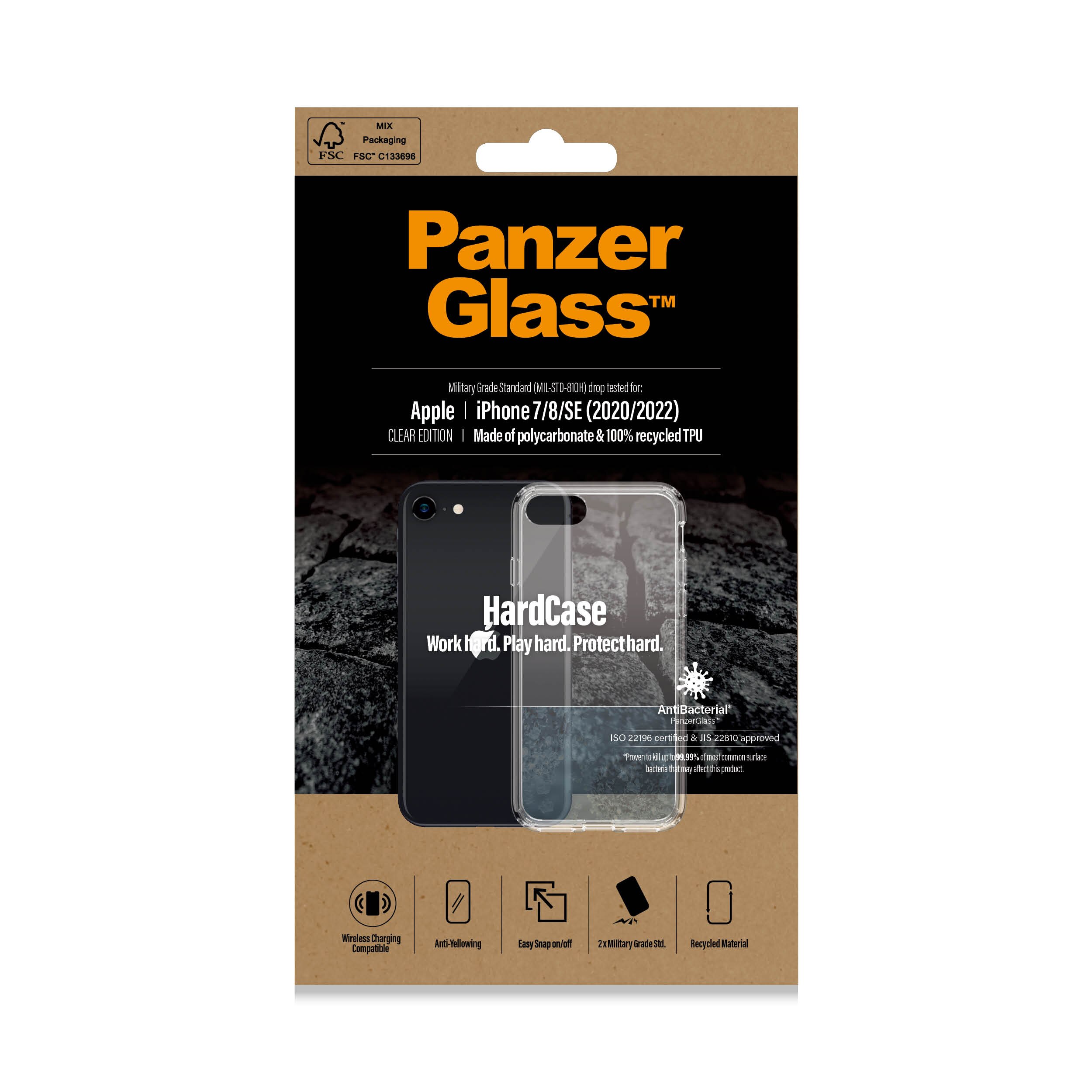 Hardcase Coque iPhone 7, transparent