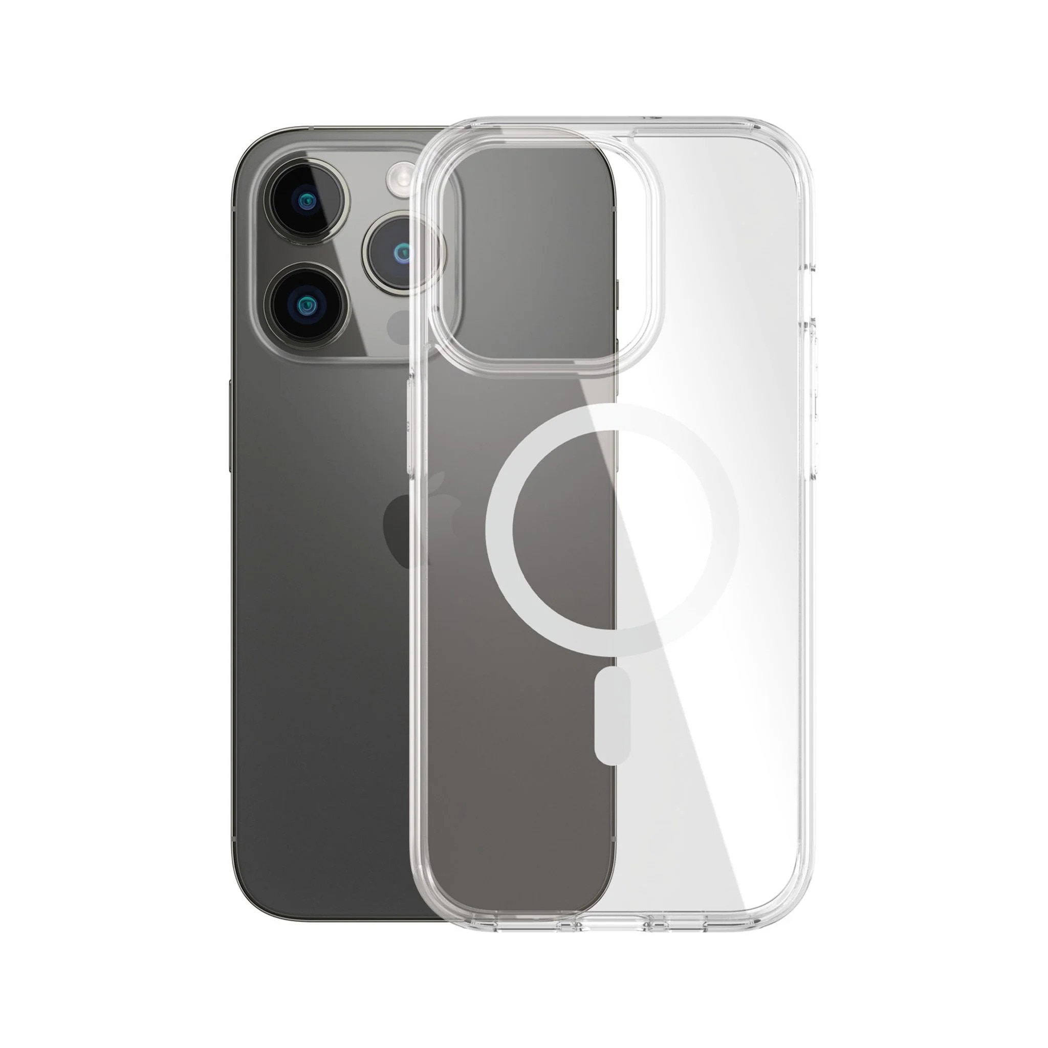 Hardcase MagSafe Coque iPhone 14 Pro, transparent