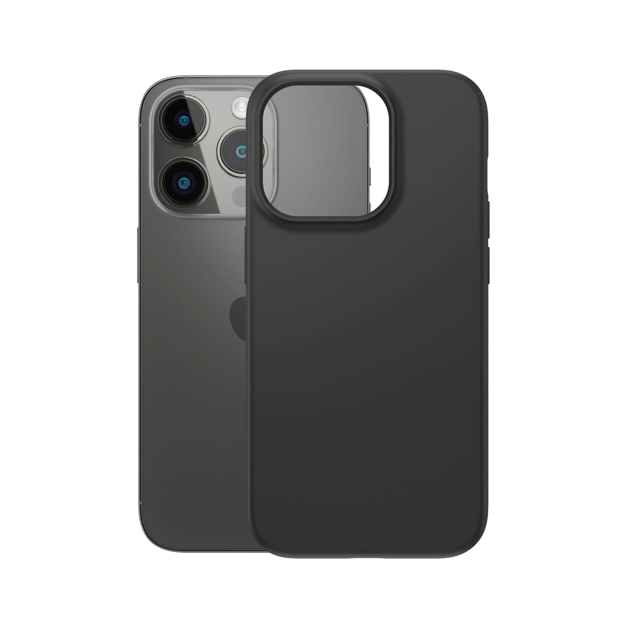 Biodegradable Coque iPhone 14 Pro, noir
