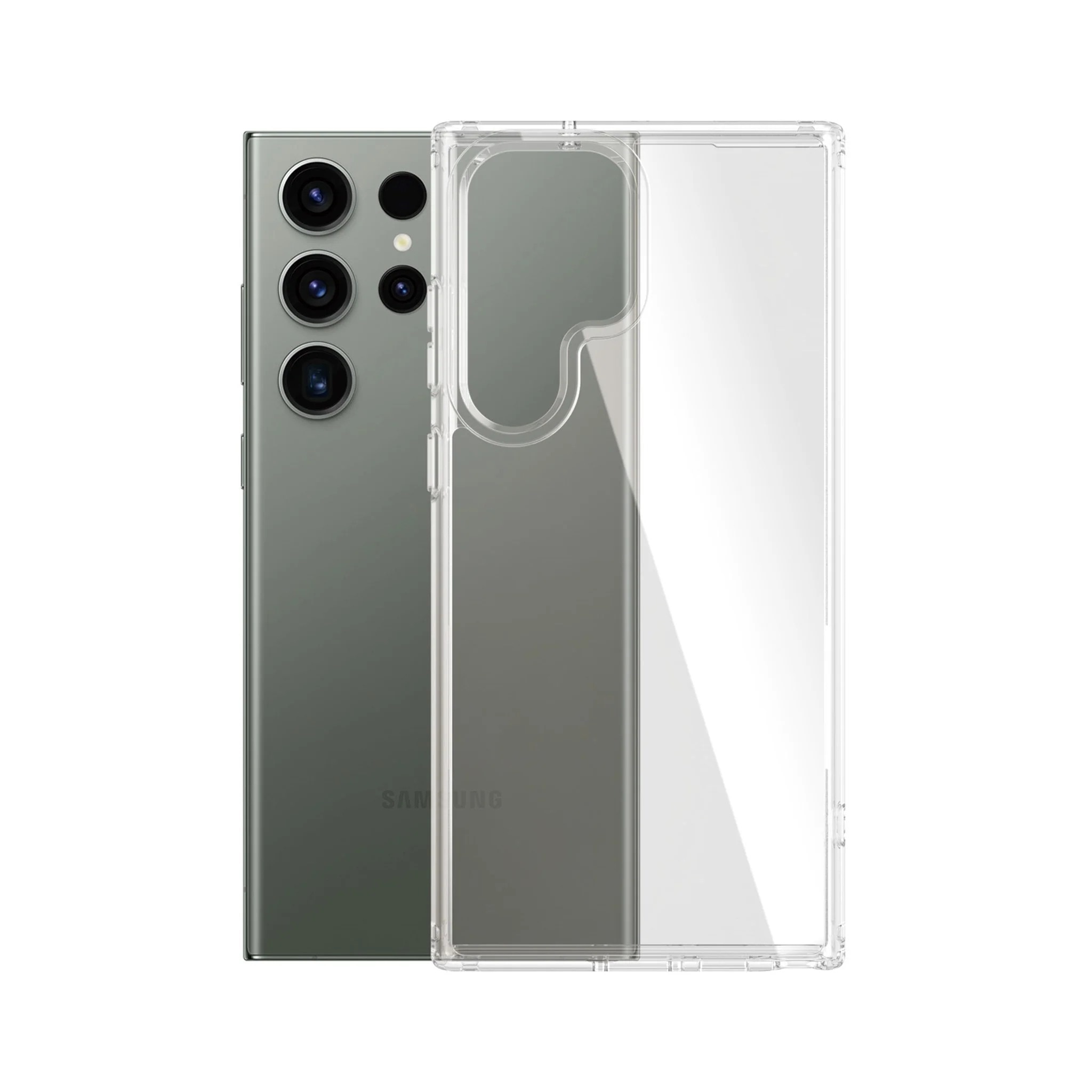 Hardcase Coque Samsung Galaxy S23 Ultra, transparent