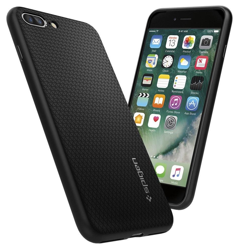 Coque Liquid Air Armor iPhone 7 Plus/8 Plus Black