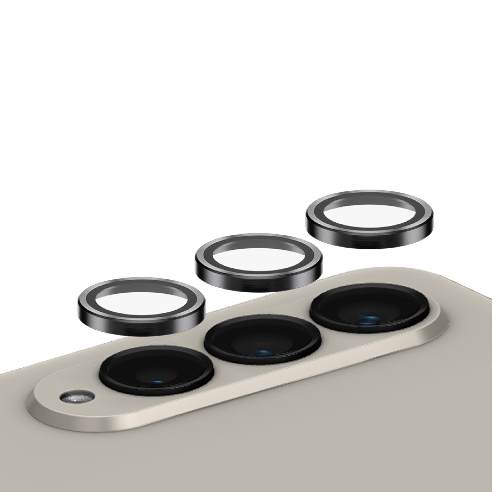 Samsung Galaxy Z Fold 5 Hoops Camera Lens Protector, Black