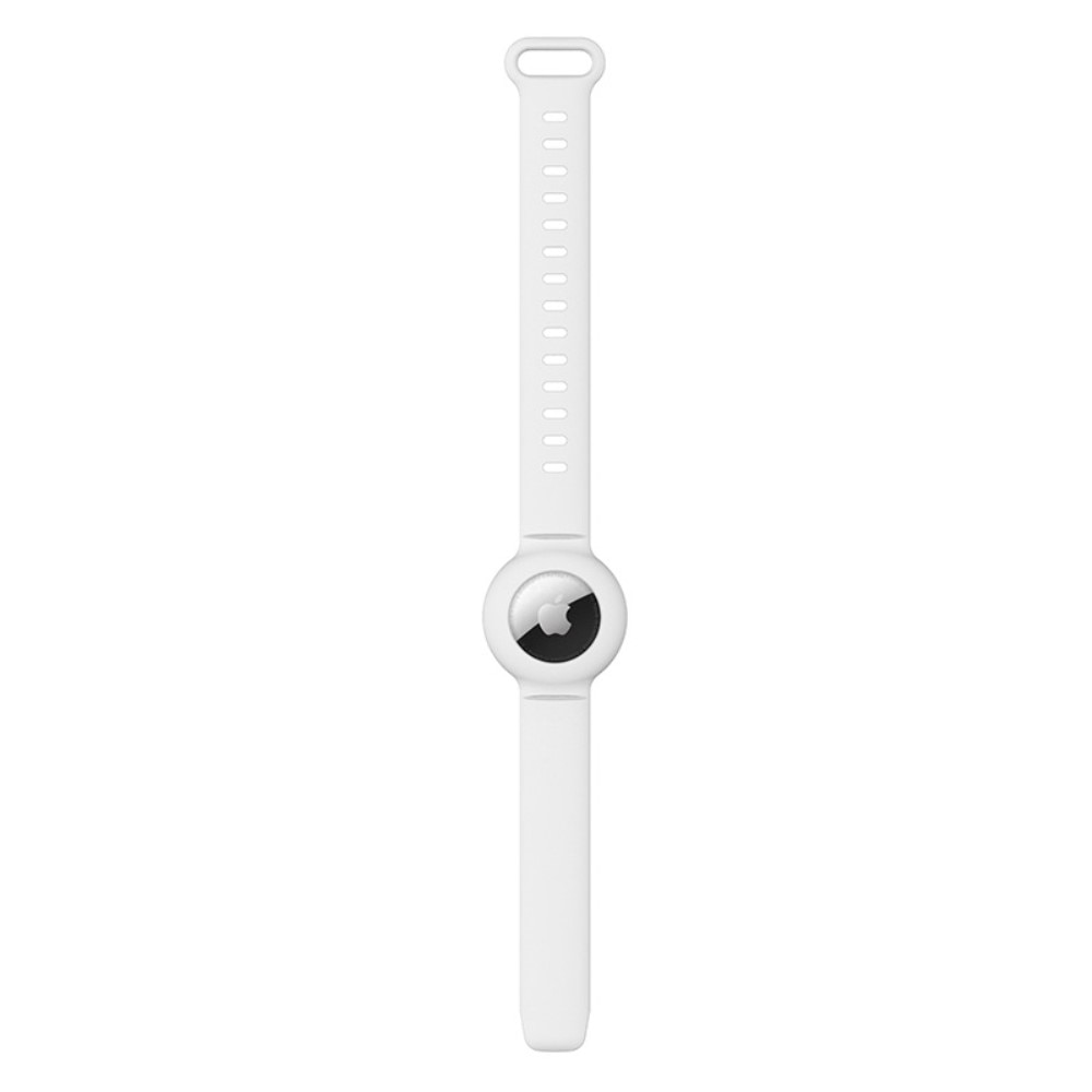 Bracelet en silicone AirTag Blanc