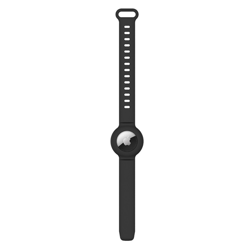 Bracelet en silicone AirTag Noir