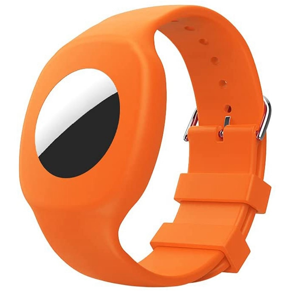Bracelet en silicone pour enfants AirTag Orange