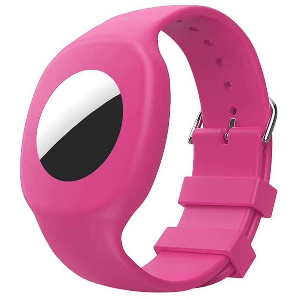 Bracelet en silicone pour enfants AirTag Rose