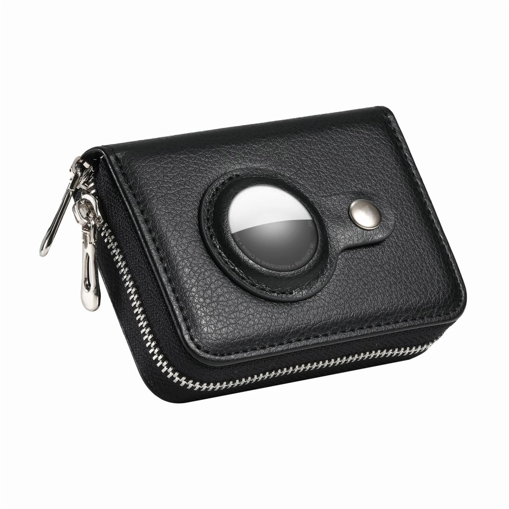 KLOMORE Portefeuille Airtag pour homme en cuir avec compartiment à monnaie ( Airtag non inclus) Protection RFID Portefeuille Portefeuille Portefeuille  Porte-monnaie en cuir véritable Étui pour cartes : : Mode