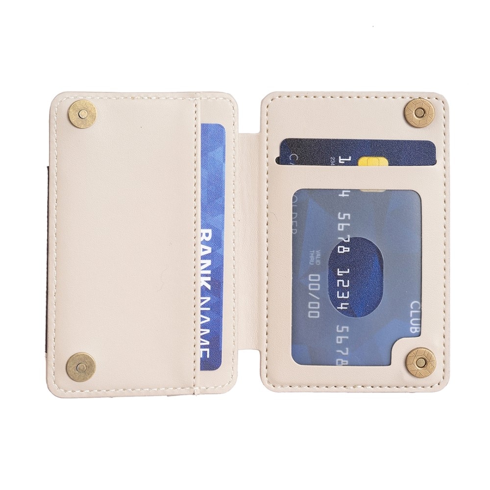 Universal Porte Cartes de Crédit, Quilted beige