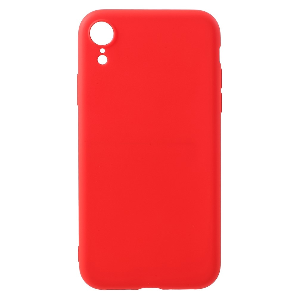 Coque TPU iPhone XR, rouge