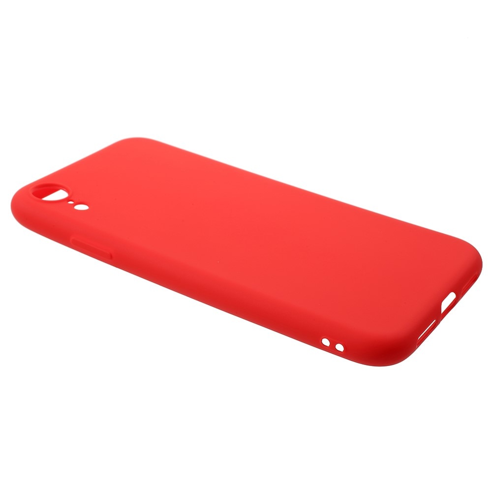 Coque TPU iPhone Xr, Rouge