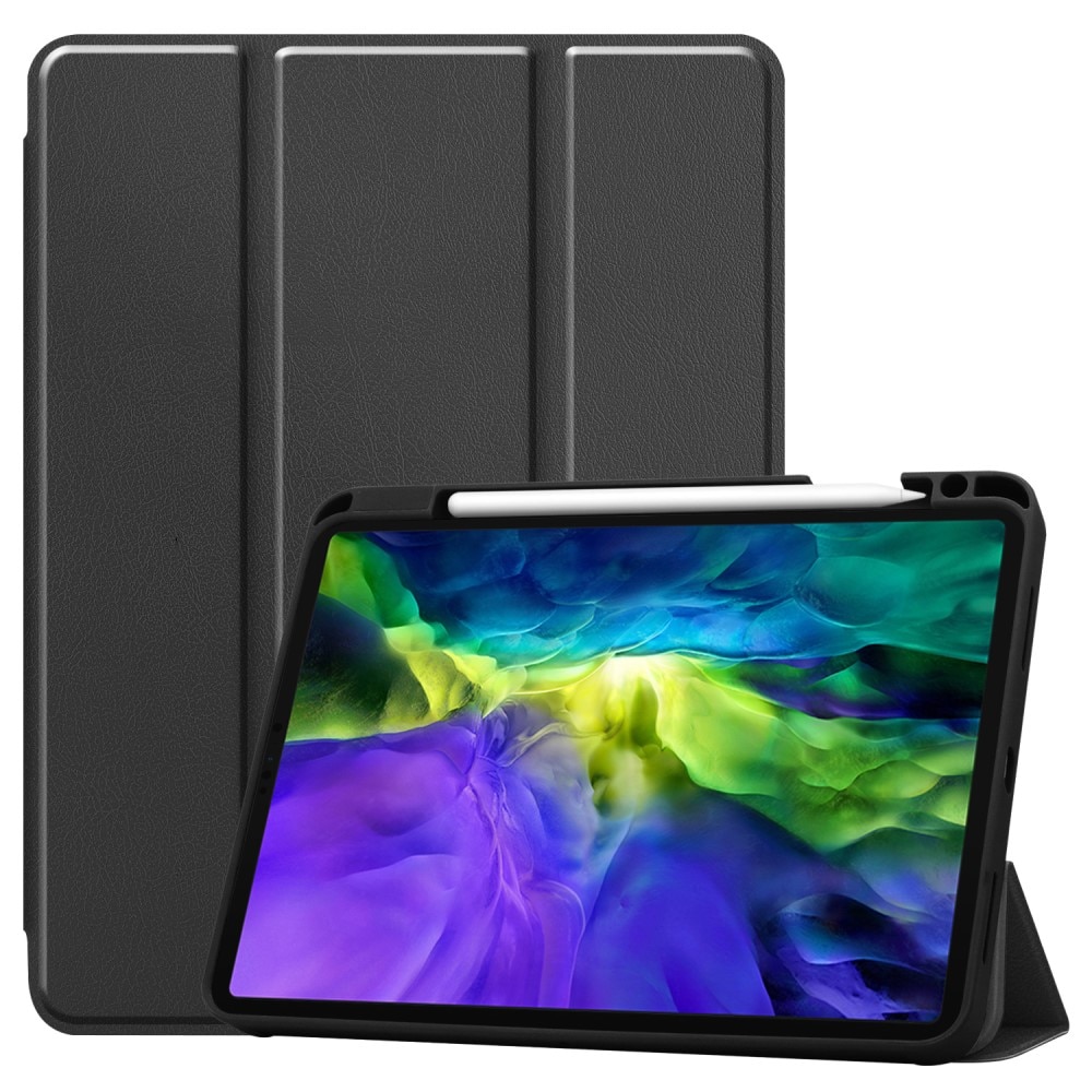 Étui Tri-Fold avec porte-stylo iPad Pro 11 noir