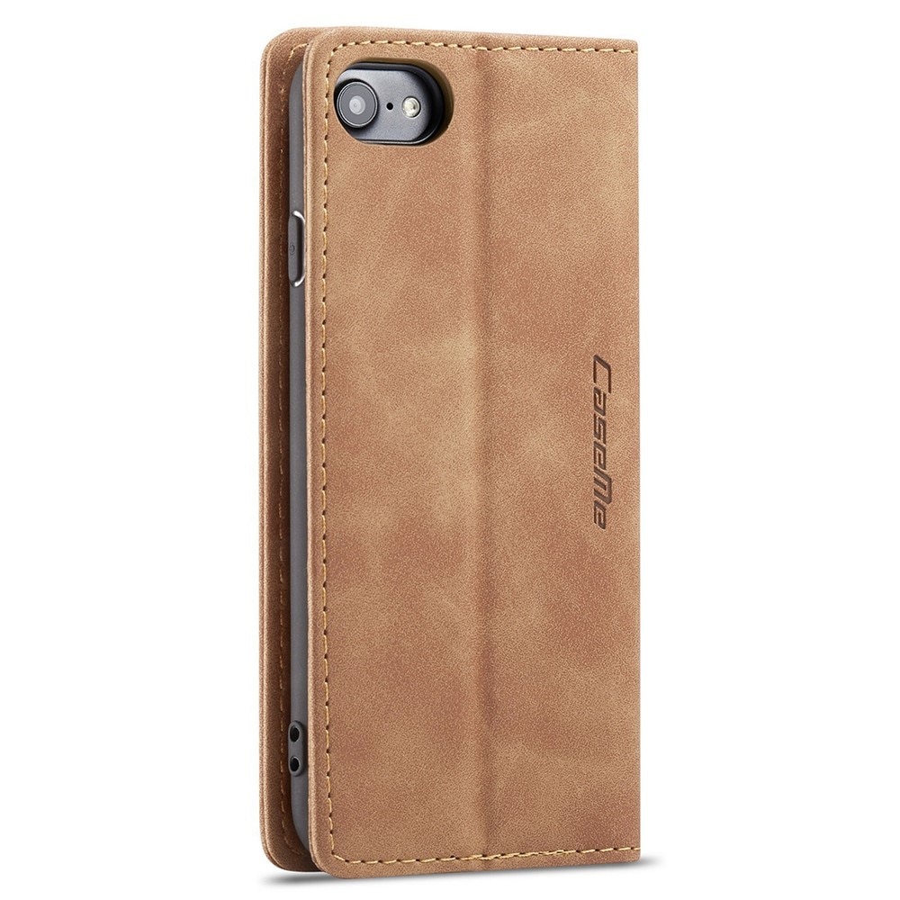 Étui portefeuille mince iPhone 7, Marron