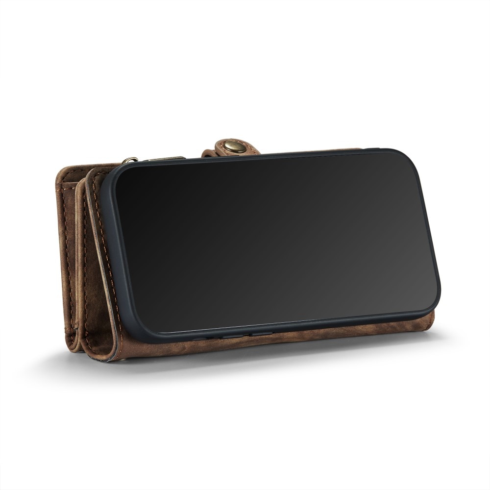 Étui portefeuille multi-cartes iPhone 11 Pro Max, Marron