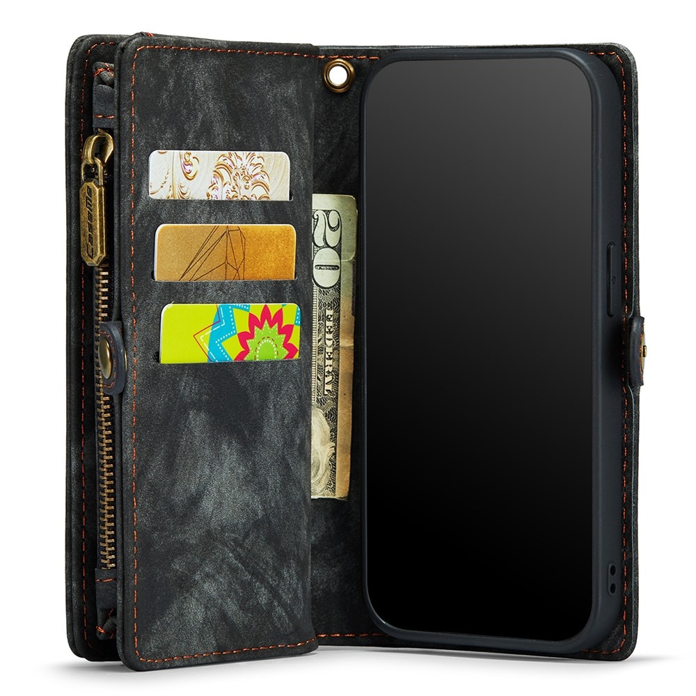 Étui portefeuille multi-cartes iPhone 11, Gris