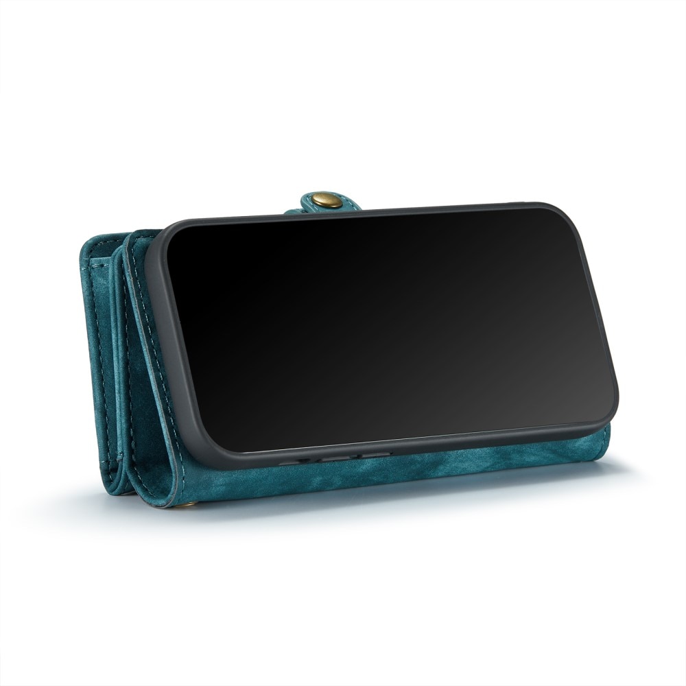 Étui portefeuille multi-cartes iPhone 11, Bleu