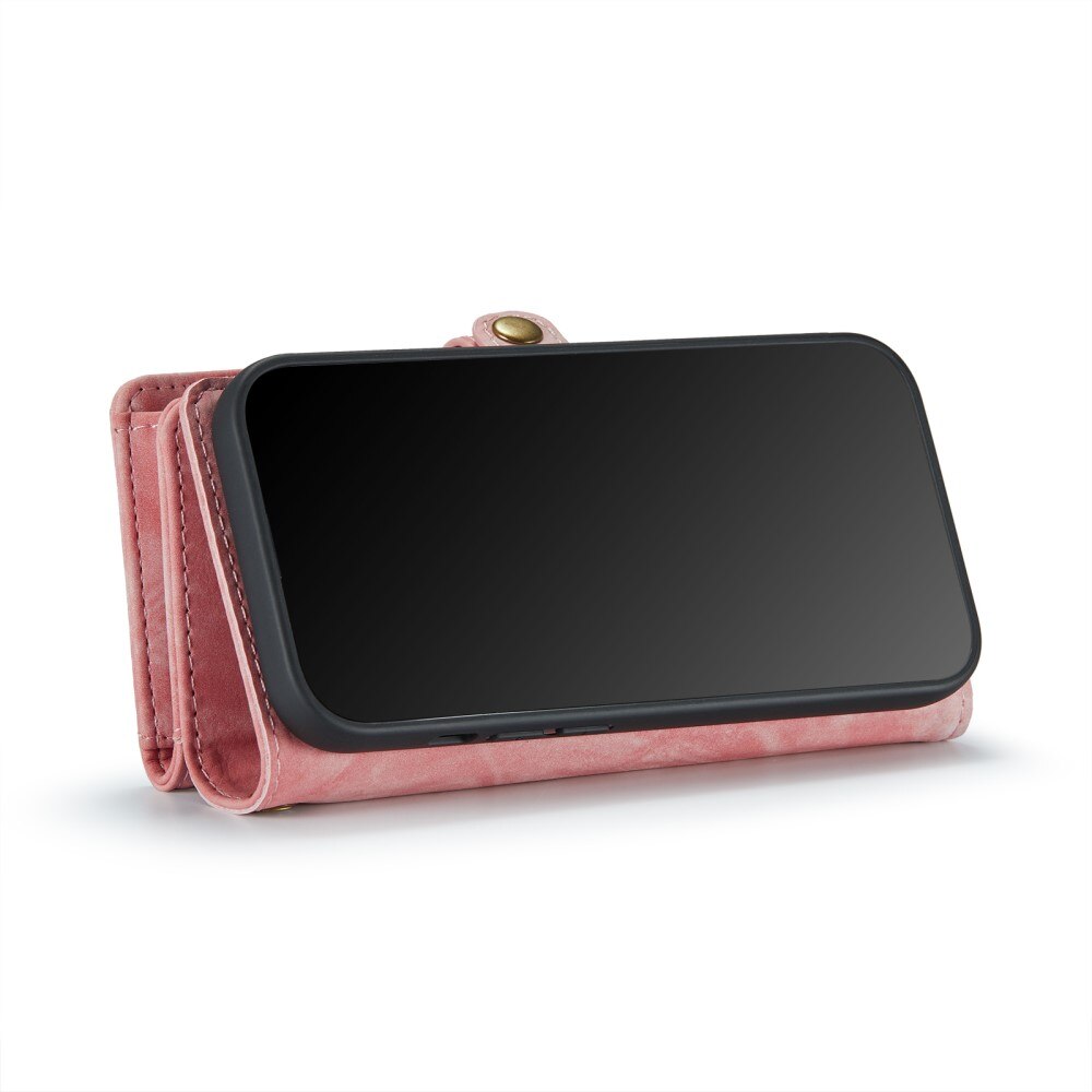 Étui portefeuille multi-cartes iPhone 11, Rose