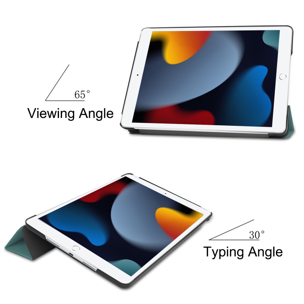 Étui Tri-Fold iPad 10.2 9th Gen (2021), vert