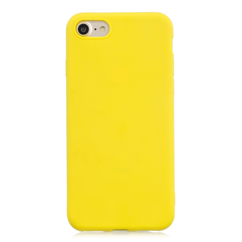 Coque TPU iPhone SE (2022), jaune