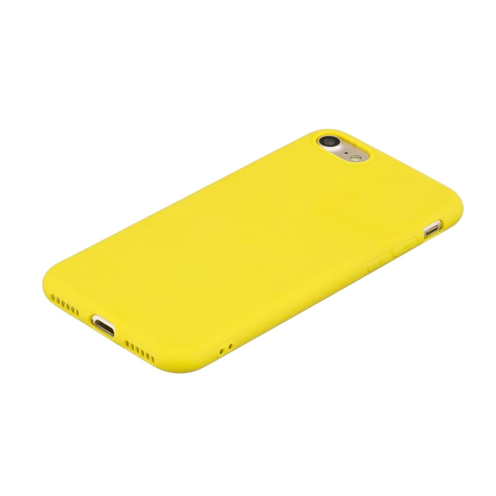 Coque TPU iPhone SE (2022), jaune
