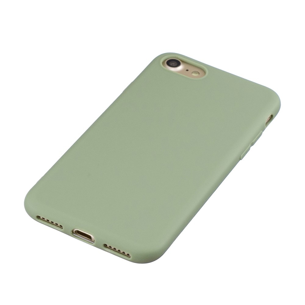 Coque TPU iPhone SE 2022, Vert