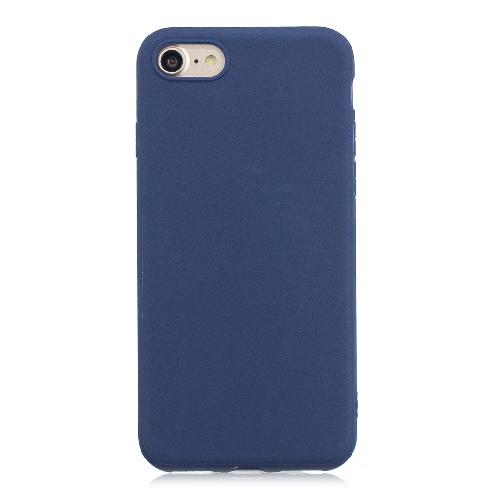 Coque TPU iPhone SE 2022, Bleu