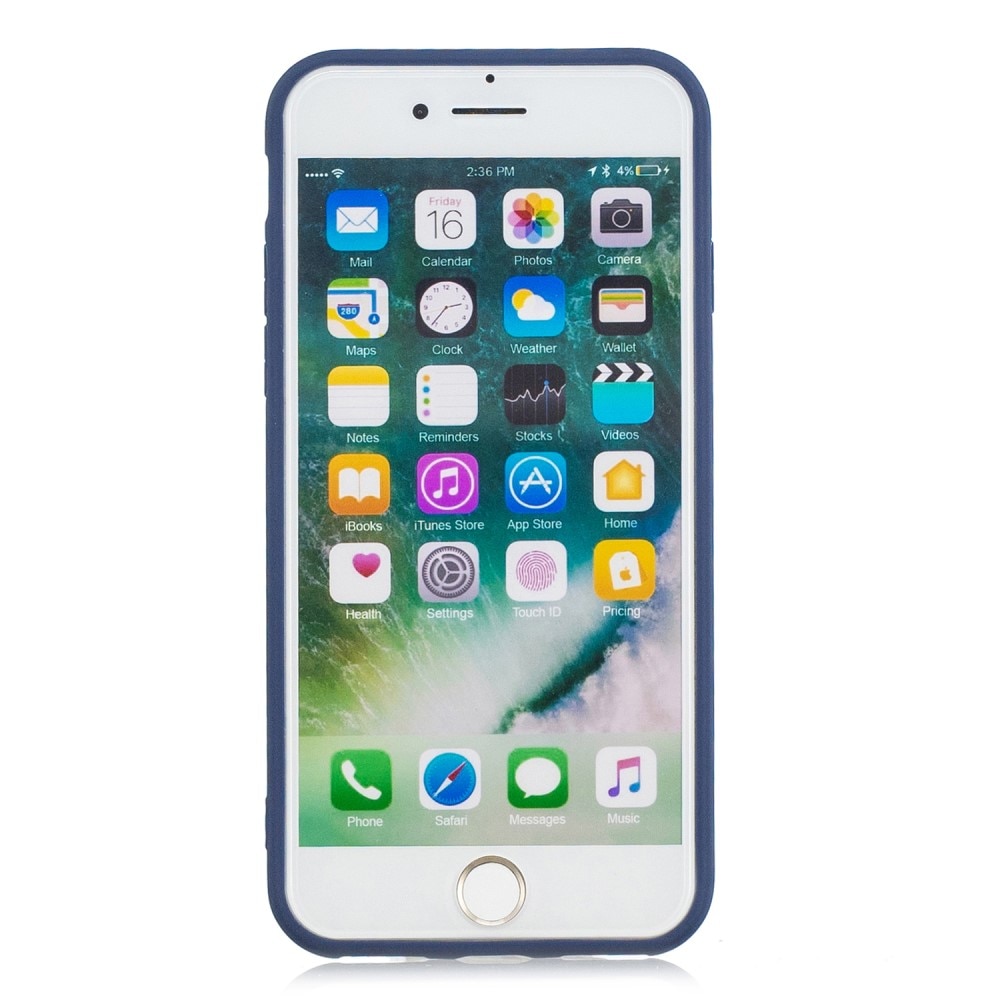 Coque TPU iPhone 7, bleu