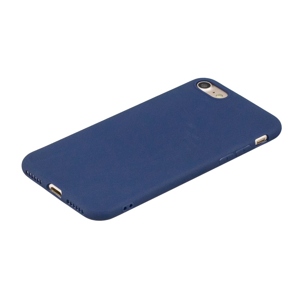 Coque TPU iPhone SE (2022), bleu