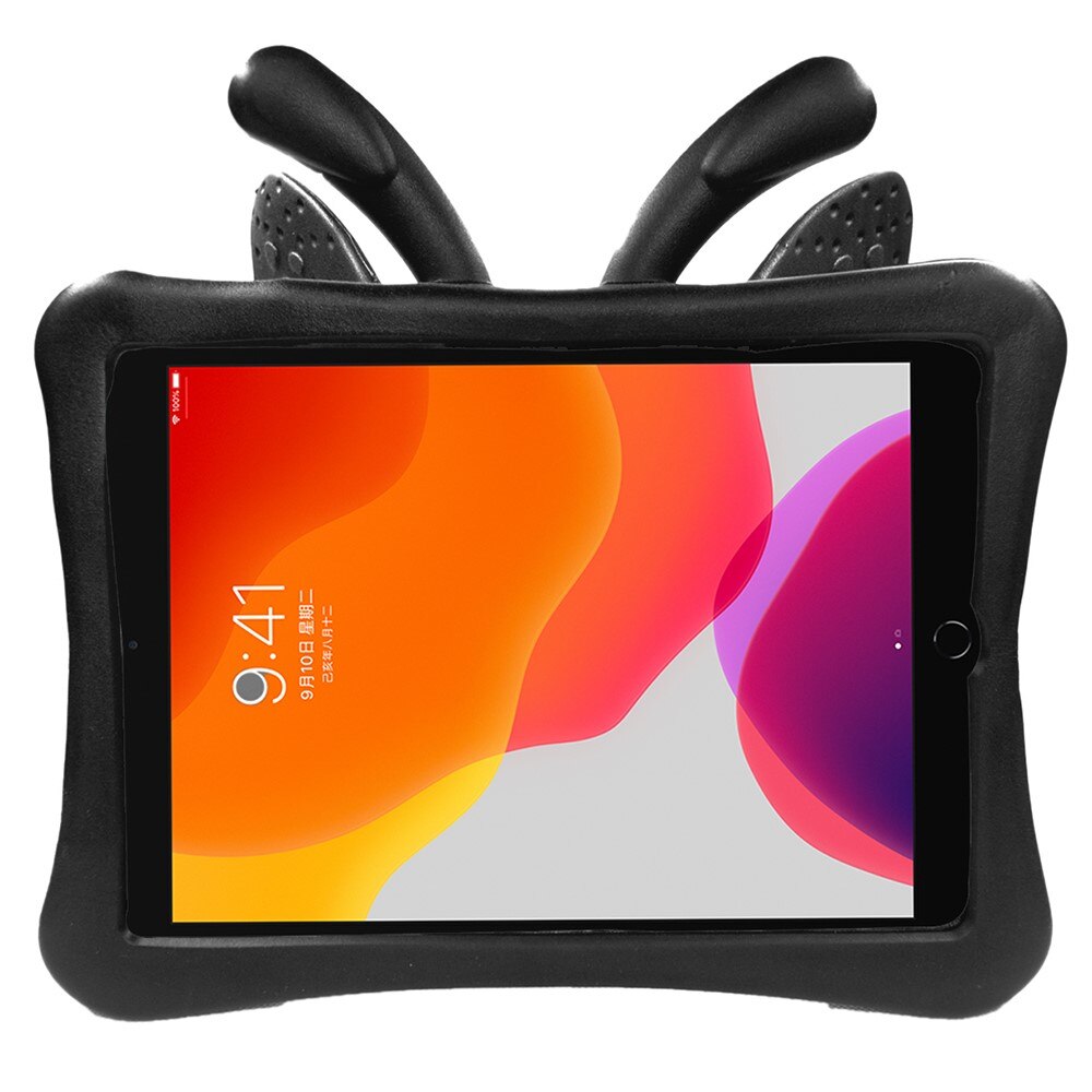 Coque avcec design Papillon iPad Air 10.5 3rd Gen (2019), noir